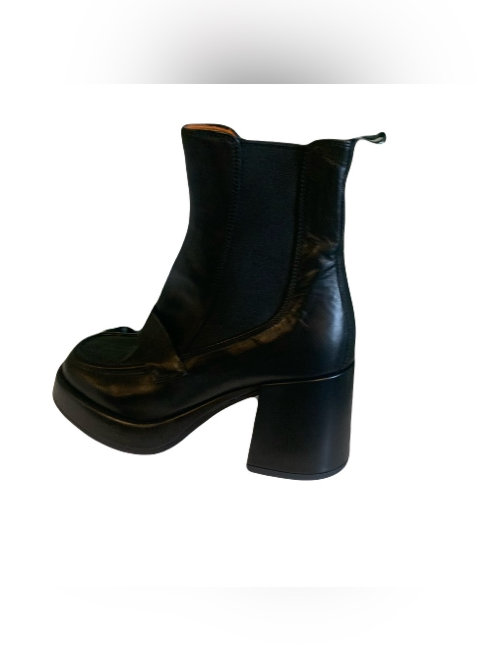 Steve Madden Black Platform Chelsea Boot - Picture 4 of 8